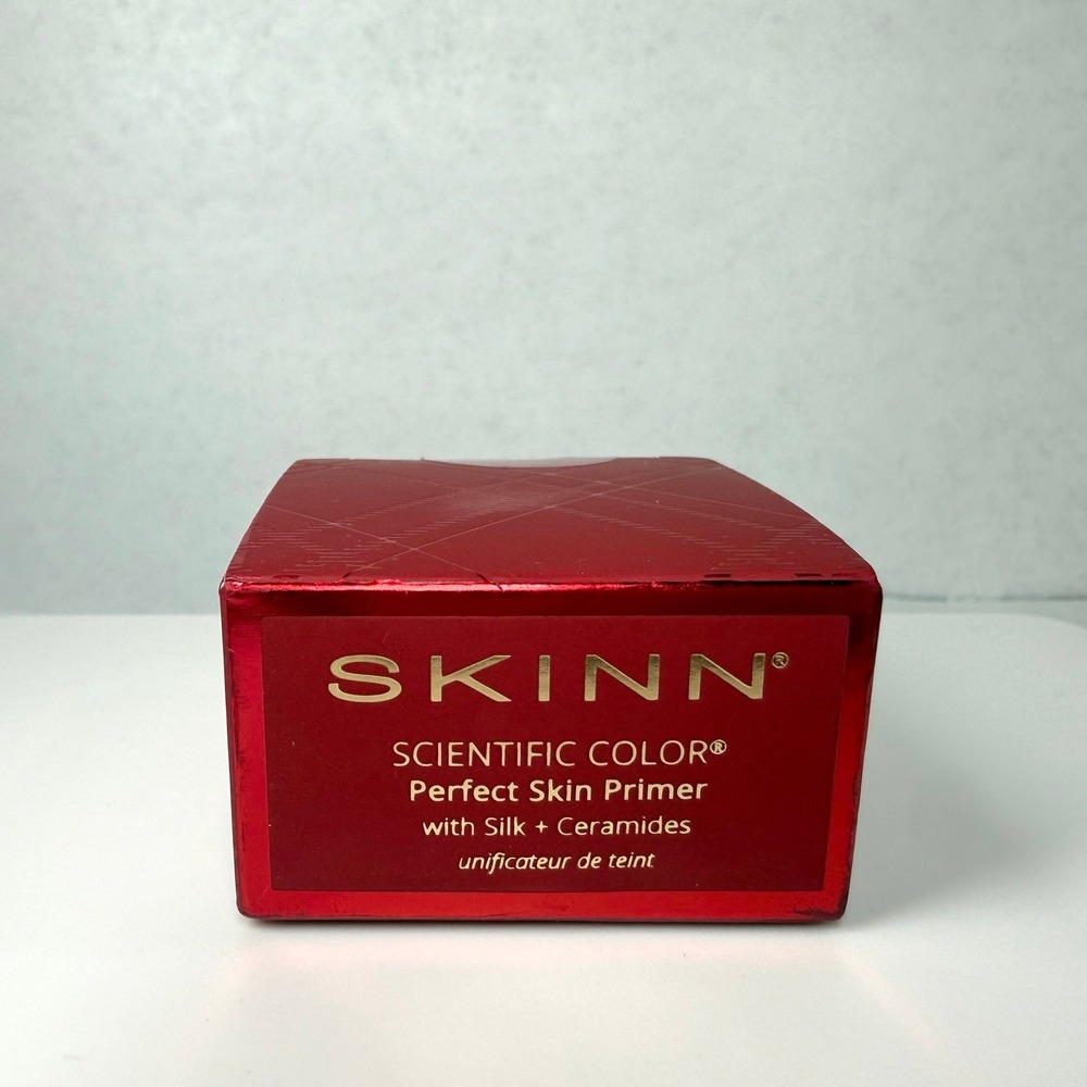 NEW SKINN Perfect Skin Primer w/Silk & Ceramides Scientific Color 15mL 0.5 fl oz